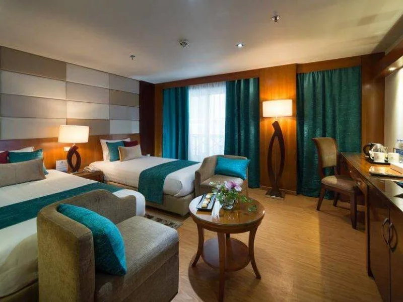 Esmeralda Nile Cruise 5-star cabin with panoramic river views