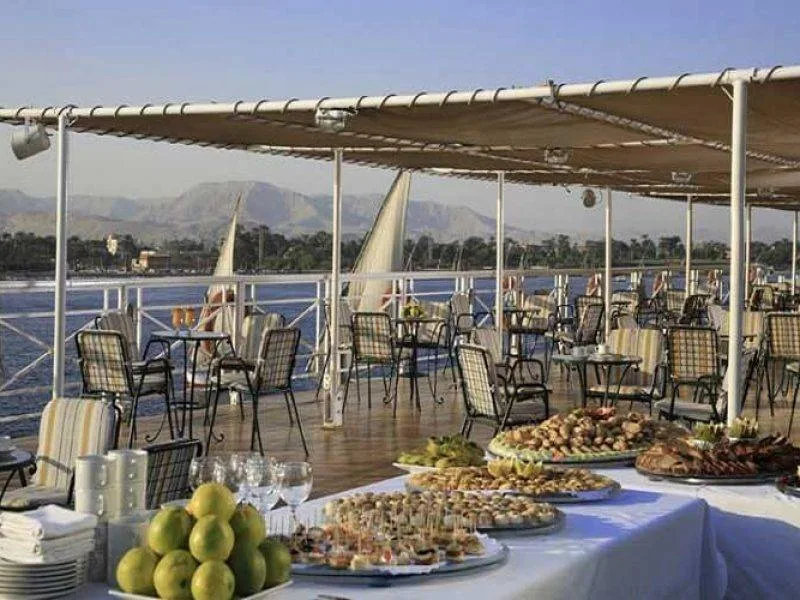 sundeck on Iberotel Crown Emperor Nile Cruise