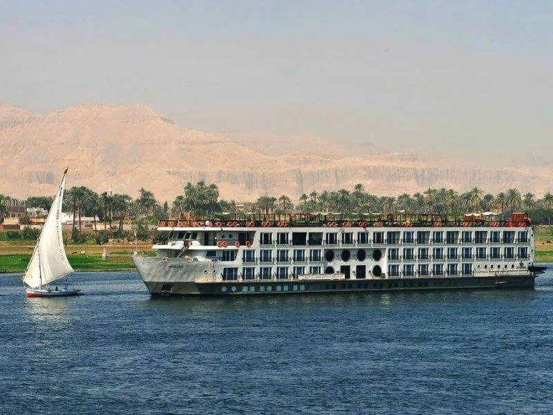 MS Mayfair Nile Cruise luxury 5-star ship sailing the Nile River