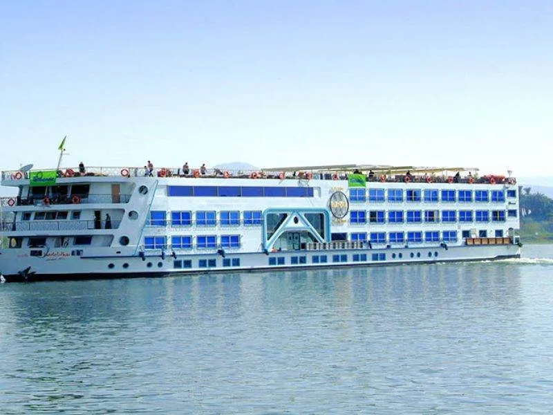 Royal Esadora Nile Cruise Egypt sailing between Luxor and Aswan on the Nile River