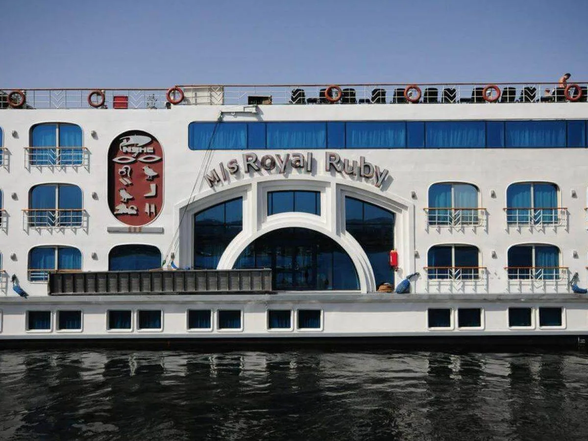 MS Royal Ruby Nile Cruise luxury 5-star ship sailing on the Nile