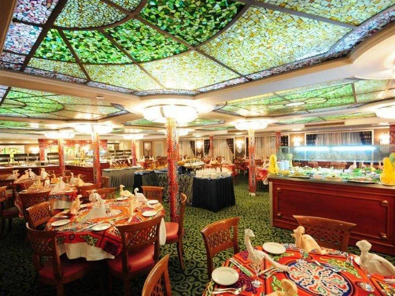 All-inclusive buffet dining experience on MS Royal Ruby Nile Cruise