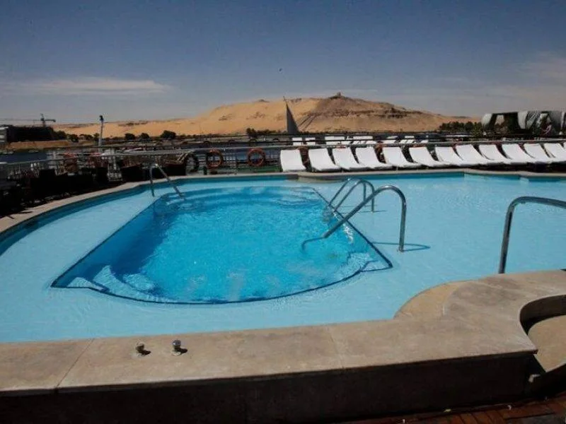 swimming pool Ms Royal Viking Nile Cruise