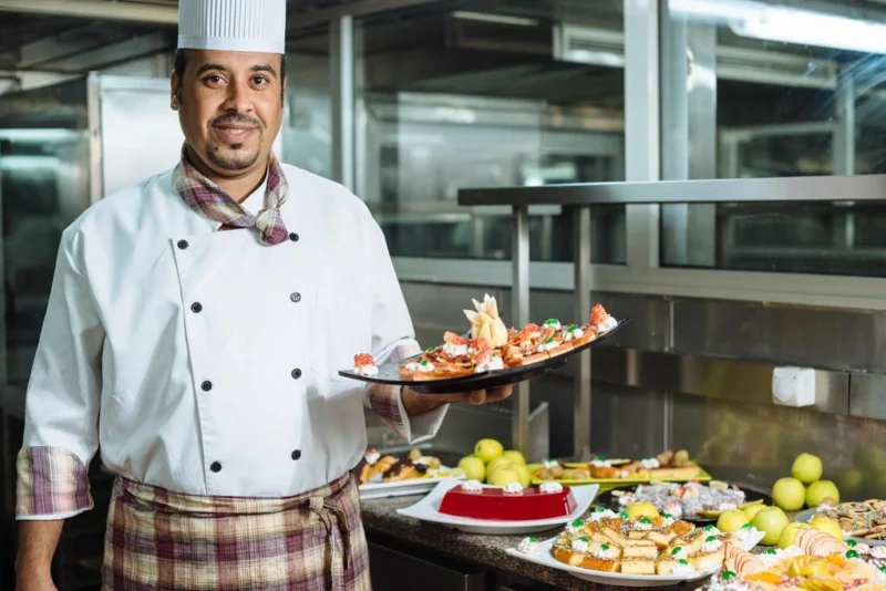 Elegant fine dining restaurant aboard the Esmeralda Nile Cruise in Egypt