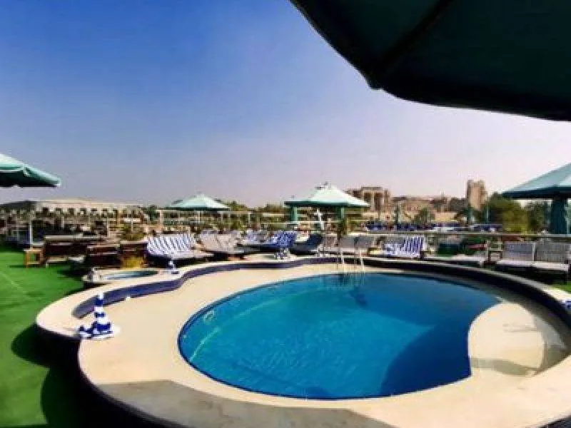 Grand Sun Nile Cruise sundeck with pool and sun loungers