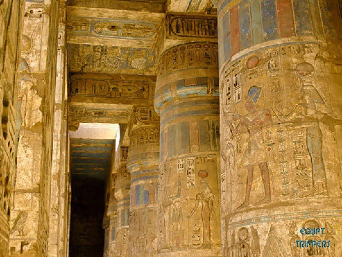 The Temple of Medinat Habu