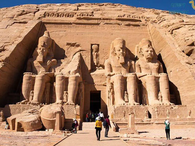 Abu Simbel Temples visited during 10 days Cairo Luxor Aswan tour