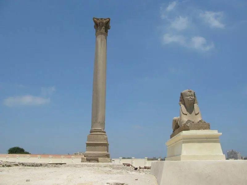 Alexandria Pompey_s Pillar visit in Egypt tour package