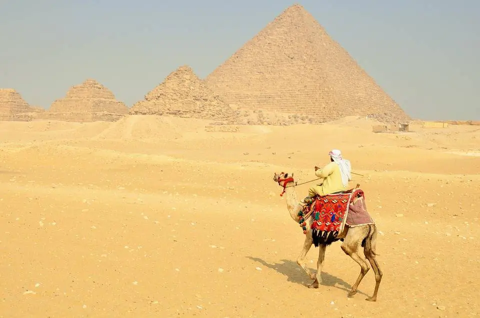 CAMEL RIDE TRIP AT THE PYRAMIDS