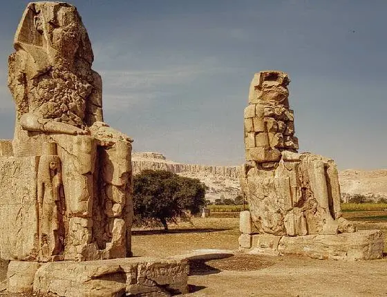 thousands of years. The Temple of Queen Hatshepsut & The Colossi of Memnon