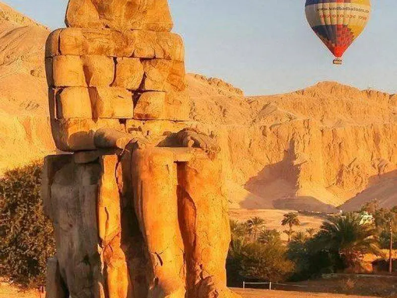 Colossi of Memnon in Cairo Luxor Aswan Alexandria 10-day itinerary