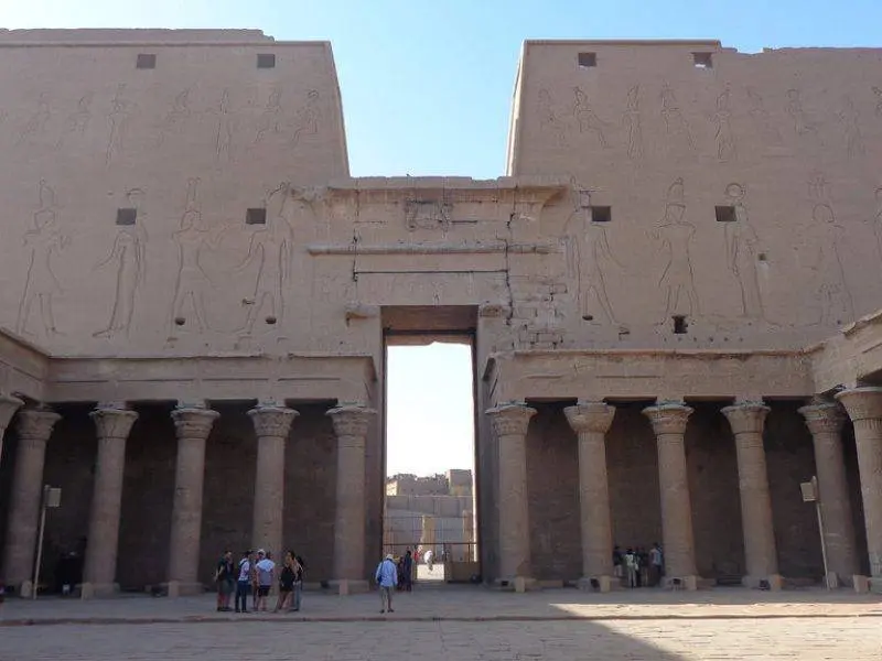 edfu temple visit during Cairo and Nile cruise tour