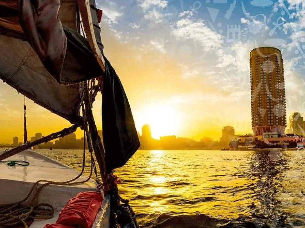 FELUCCA TRIP ON THE NILE IN CAIRO