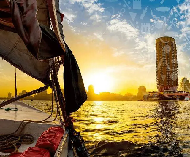 FELUCCA TRIP ON THE NILE IN CAIRO
