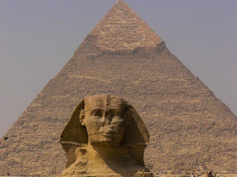 Giza Pyramids 502