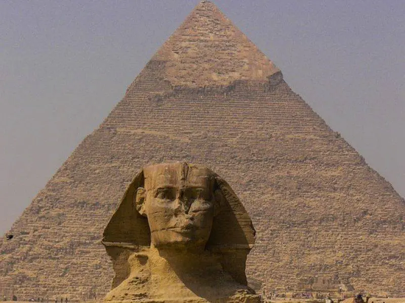 Giza Pyramids 502