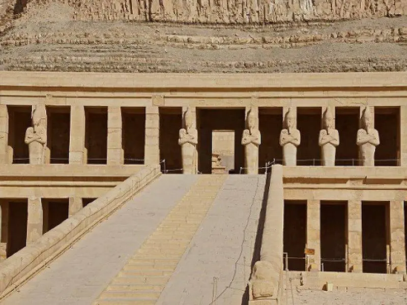 Queen Hatshepsut Temple in West Bank Luxor