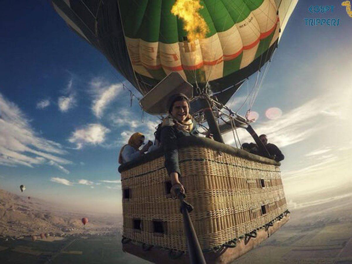 Hot Air Balloon Ride Over Luxor Monuments