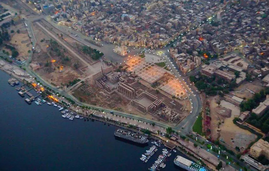 Hot Air Balloon Ride Over Luxor Monuments