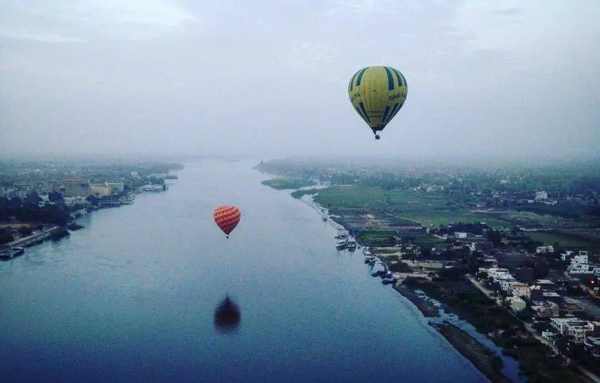 Hot Air Balloon Ride Over Luxor Monuments