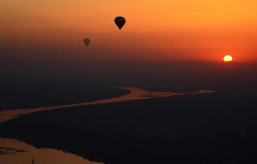 Hot Air Balloon Ride Over Luxor Monuments