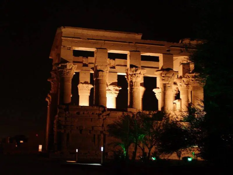 Philae Temple Sound and Light Show Aswan