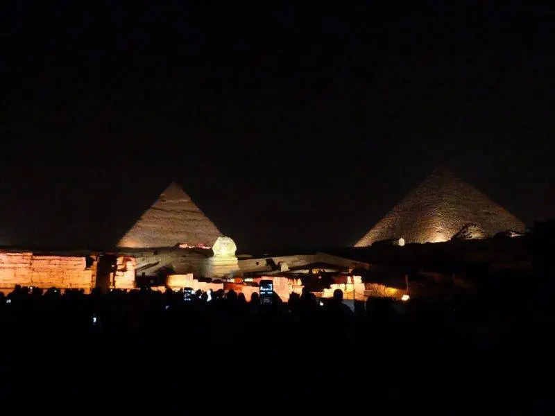 Sound and Light Show at the Pyramids
