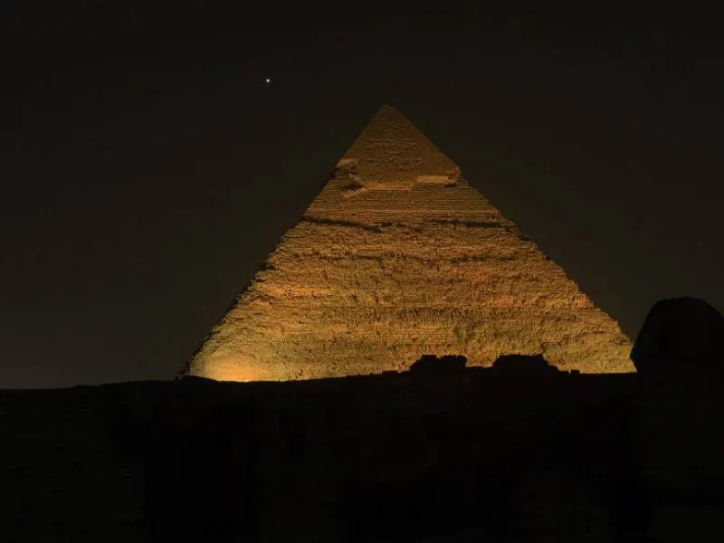 Sound and Light Show at the Pyramids