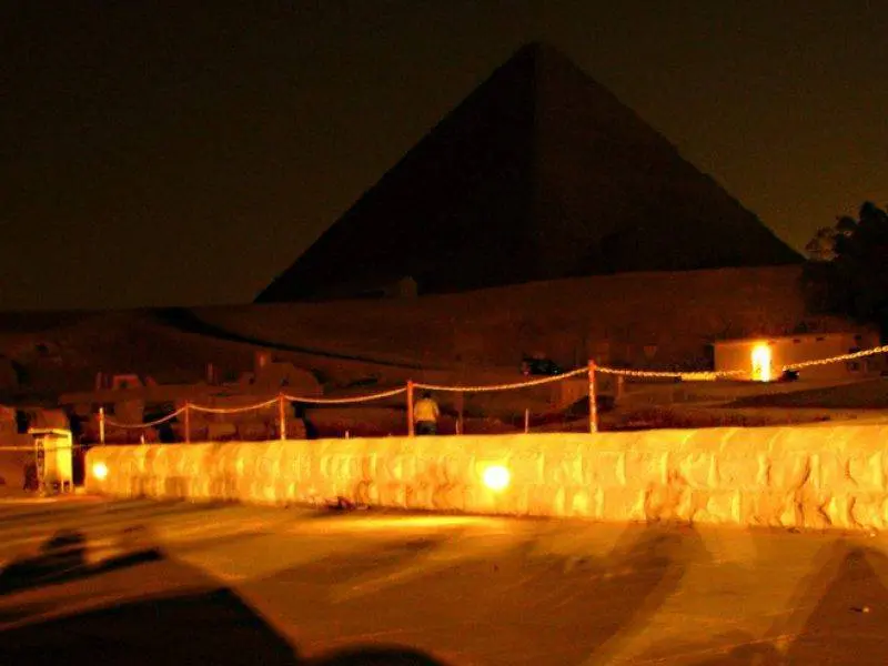 Sound and Light Show at the Pyramids