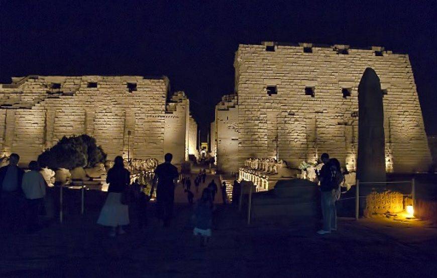 SOUND & LIGHT SHOW AT KARNAK TEMPLES IN LUXOR