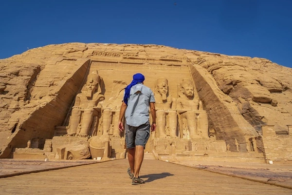 Day tour by private car to Abu Simbel from Aswan
