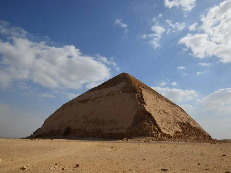 pyramids at Dahshur