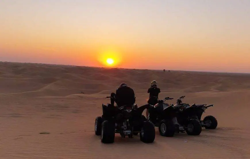 Sunset Desert Safari Trip By ATV Quad