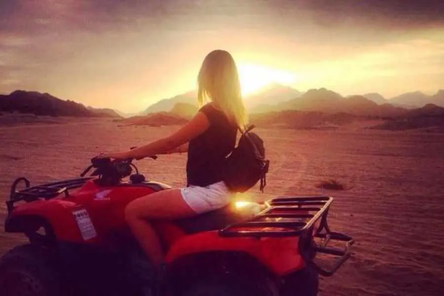 Sunset Desert Safari Trip By ATV Quad