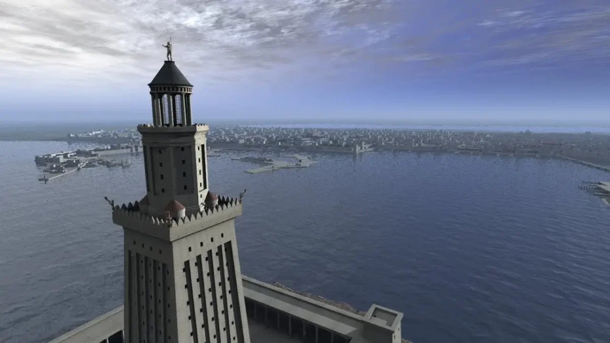 The Lighthouse of Alexandria Location - Coordinates