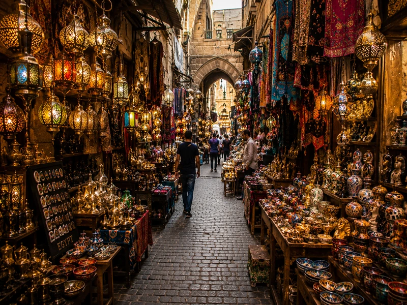 Shopping in Khan El Khalili Bazaar Cairo | Traditional Egyptian Market