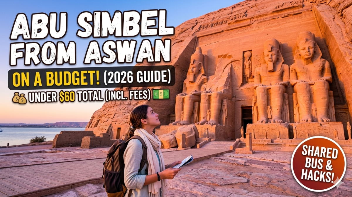 How to Visit Abu Simbel from Aswan on a Budget