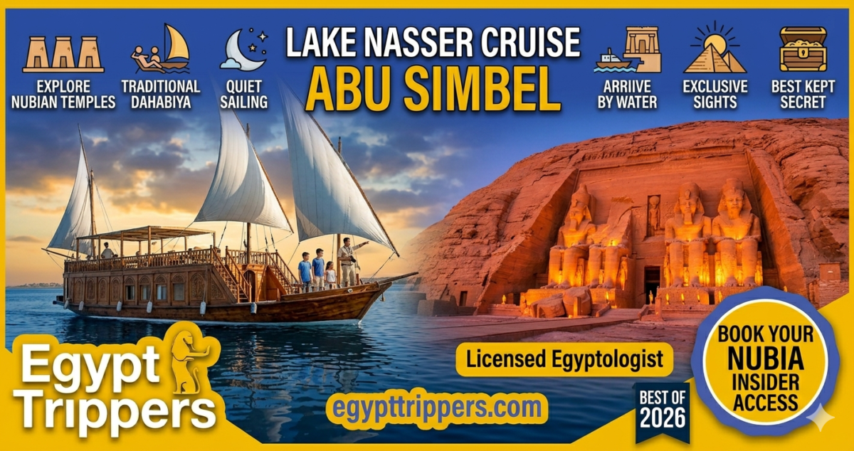 Lake Nasser cruise Abu Simbel