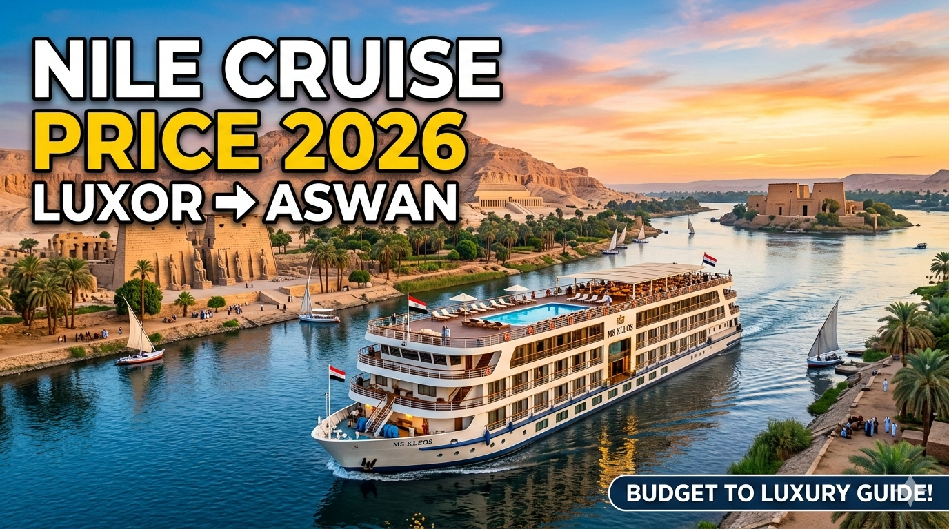 Blocrise Rice Nile Cruise Luxor to Aswan Price 2026: Budget to Luxury Guide