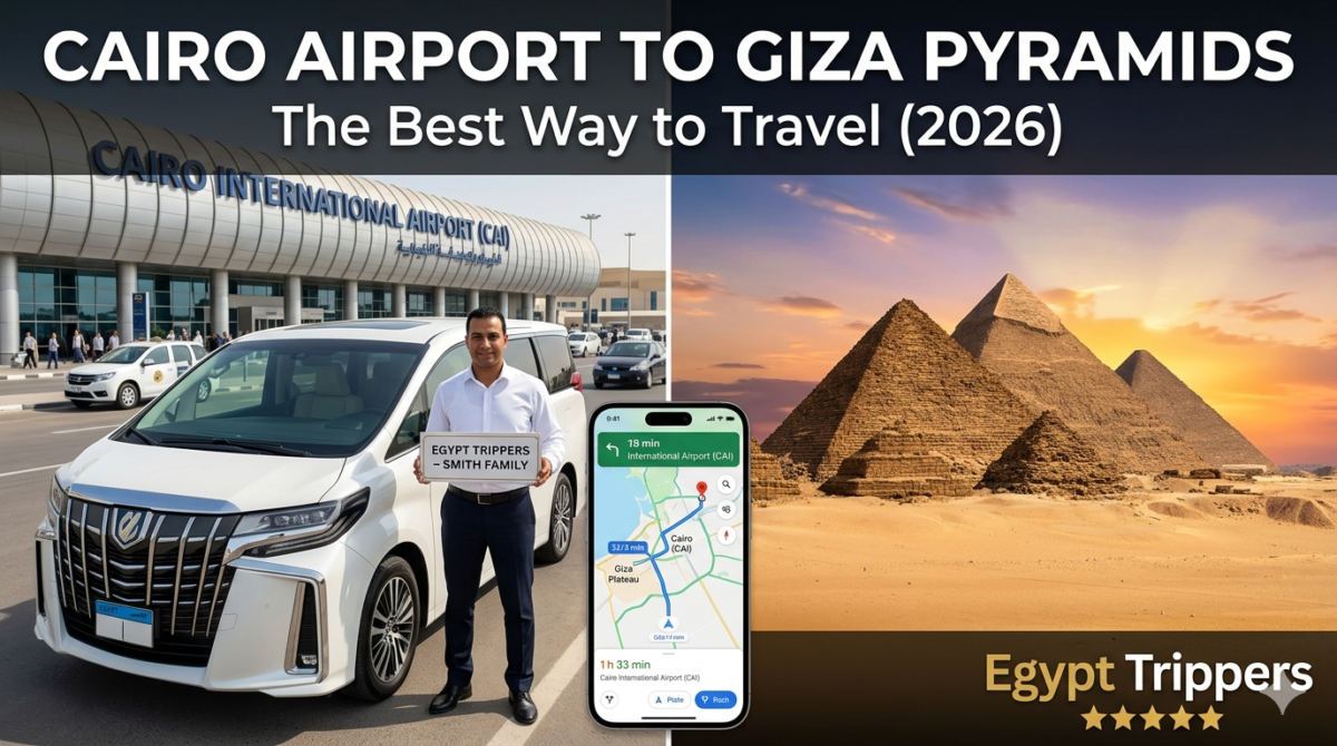 Best way to get from Cairo Airport to Giza Pyramids