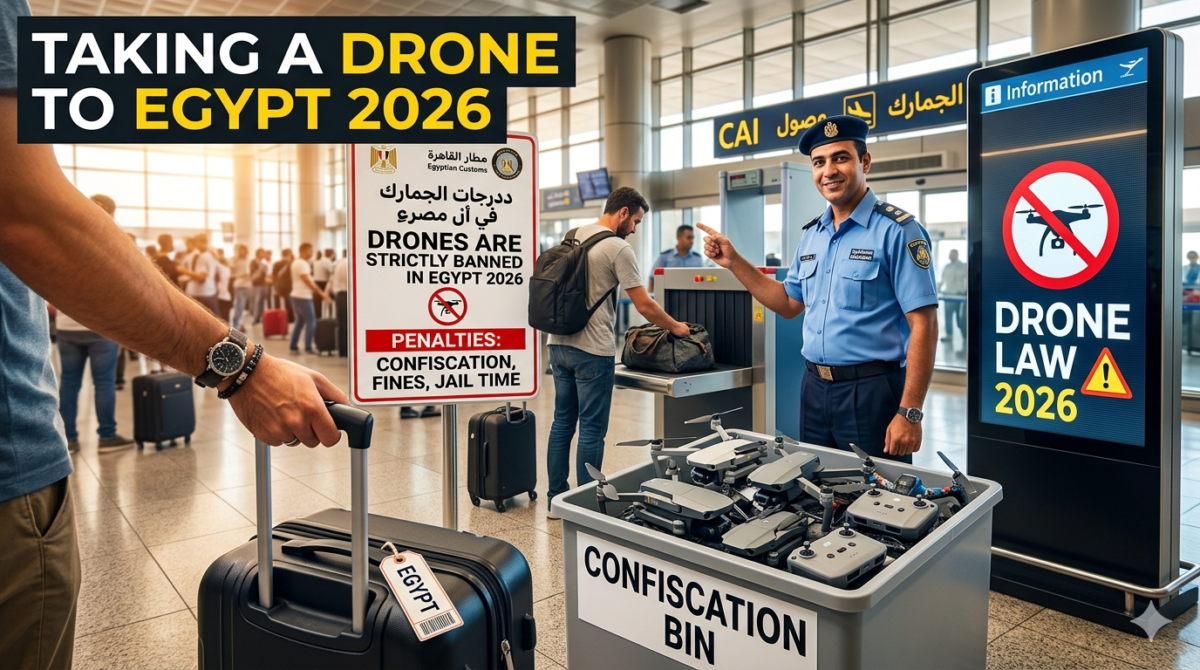 Taking a drone to Egypt 2026