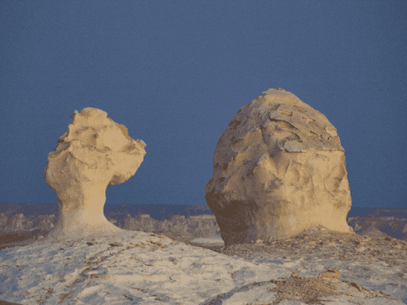 Egypt white desert
